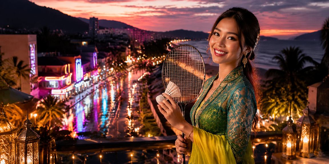 Suasana hiburan kasino Hari Raya di Pulau Pinang dengan pemain aktif dalam talian